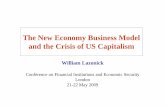 Presentation - NEBM and the Crisis - Open University · 2015-11-05 · and the Crisis of US Capitalism William Lazonick Conference on Financial Institutions and Economic Security