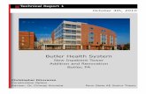Butler Health System - Penn State Engineering · Butler Health System New Inpatient Tower Addition and Renovation Butler, PA Christopher DiLorenzo ... The construction of the new