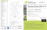 Show Free Children’s Activities ARENA 2 Garden Show May 4 · 2019-05-01 · Garden Show, May 4 This way to & 5 Max Bell Centre ENTRANCE 1001 Barlow Trail SE Advance Tickets: $10