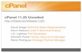 cPanel 11.25 Unveiled Slide cPanel 11.25 Unveiled IP Validation and cpanel.*, webmail.* and whm.* cpanel.*,