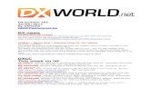 DX news - DX-World · DX bulletin 201 25/05/2017 By ON9CFG ON9CFG@telenet.be DX news CQ WW WPX CW contest During the weekend of May 27-28 is the annual CQ WW WPX CW Contest.