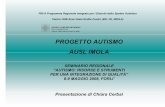 PROGETTO AUTISMO AUSL IMOLA · 2008-07-08 · PRI-A Programma Regionale Integrato per i Disturbi dello Spettro Autistico Centro HUB Area Vasta Emilia Centro (BO, FE, IMOLA) PROGETTO