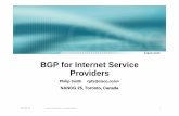 BGP for Internet Service Providers · 2008-08-26 · NANOG 25 © 2002, Cisco Systems, Inc. All rights reserved. 1 BGP for Internet Service Providers Philip Smith