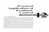 Practical Application of Feedback Controlpc-textbook.mcmaster.ca/Marlin-Ch12.pdfPractical Application of Feedback Control 12.1 n INTRODUCTION The major components of the feedback control
