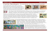 Family Spotlight: Snapshot of Our Community · 2020-02-27 · Children’s School October 2014 Family Spotlight: Snapshot of Our Community During September, the friends in all of