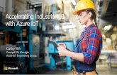 Accelerating Industrial 4.0 with Azure IoTfs.gongkong.com/uploadfile/Opc/PPT/0712/08Microsoft.pdfexternal applications Deploy queries on behalf of other users Azure Time Series Insights