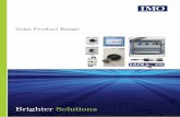 Solar Product Range - fusetek.com · In order to replicate in DC, the self-extinguishing nature of AC, then switching OFF the load should occur quickly and in a switch that is designed