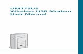UM175US Wireless USB Modem User Manual - U.S. Cellular · THE MAIN WINDOW FOR CDMA CONNECTIONS The main interface for establishing CDMA wireless connec-tions is shown below. Click