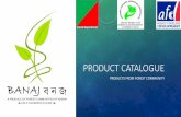 Product catalogue - APFBCSapfbcs.nic.in/banaj/19.10.2016.pdf · product catalogue products from forest community forest department. areca nut leaf plate areca nut leaf plates from