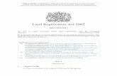 Land Registration Act 2002 - Legislation.gov.uk · 2020-03-25 · 2 Land Registration Act 2002 (c. 9) Part 2 – First registration of title Chapter 1 – First registration Document