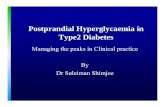 Postprandial Hyperglycaemia in Type2 Diabetes · 2010-07-21 · Dr Suleiman ShimjeeDr Suleiman Shimjee . Overview • Pathophysiology of Type2 Diabetes, role of PPH. Why is it relevant?