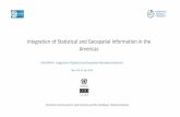 Integration of Statistical and Geospatial Information in the Americasggim.un.org/meetings/GGIM-committee/8th-Session/side... · 2018-09-12 · National examples: Uruguay Adjustment
