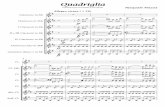 Quadriglia - Pasquale Aiezza Ensemble Clarinet partitura.pdf · Clarinetto in SIb Clarinetto in MIb I Clarinetti in SIb II e III Clarinetti in SIb IV Clarinetto in SIb Clarinetto
