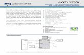 AOZ1327DI - Alpha and Omega Semiconductoraosmd.com/res/data_sheets/AOZ1327DI-01.pdfunder-voltage lockout, over-voltage and over-temperature protection function. The over-voltage protection