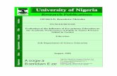 University of NigeriaBenedette... · 2015-09-01 · University of Nigeria Research Publications Author OPARAJI, Benedette Nkiruka PG/M.ED/00/32185 Title Evaluation of the Influence