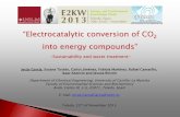 “Electrocatalytic conversion of CO into energy compounds”blog.uclm.es/congresse2kw/files/2013/12/SW-O5.pdf · Jesús García, Susana Tostón, Carlos Jiménez, Fabiola Martínez,
