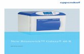 New Brunswick™ Galaxy 48 R - Eppendorf · New Brunswick™ Galaxy® 48 R English (EN) 2Safety 2.1 Intended use The CO2 incubator New Brunswick™ Galaxy® 48 R is designed to and