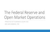 The Federal Reserve and Open Market Operationsweb.ics.purdue.edu/~bvankamm/Files/210 Notes/13 - Federal...The U.S. money supplies (continued) •The categories of money on the previous