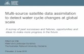 Multi-source satellite data assimilation to detect water ...hydrology.princeton.edu/.../03_03_VanDijk_Princeton...Van Dijk, Renzullo, Wada et al (2014) HESS. Past successes and Failings