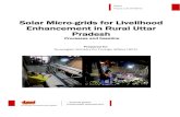 Solar Micro-grids for Livelihood Enhancement in …...Report Project code 2010ST03 Solar Micro-grids for Livelihood Enhancement in Rural Uttar Pradesh Processes and baseline Prepared