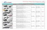 Shenzhen Elitek Electronics Co., Ltd. · 2013-04-24 · Picture Model No. Specification Unit Package Package Unit Price (USD) LB01-2-MF1 Model No.: LB01-2-MF1/MF2 1) Car Rear 2 Parking