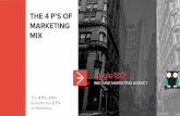THE 4 P’S OF MARKETING MIX...4 P’s of Marketing PROMOTION Promotion is a communication tool that encapsulates the first 3 P’s by putting the right product in the right place,