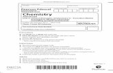 p48373a gce chem wch05 01 jan17...Chemistry Advanced Unit 5: General Principles of Chemistry II – Transition Metals and Organic Nitrogen Chemistry (including synoptic assessment)