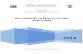 Agricultural Price Program Update - USDA · methodologies of the price program (NASS, 2011). The NASS PPT embarked to plan, design, and research to update the Price Program. The PPT