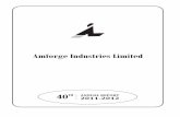 Amforge Industries Limitedamforgeindia.in/Pdf/Annual Report 2012.pdf3 Amforge Industries Limited Notice Notice is hereby given that the 40th Annual General Meeting of Amforge Industries