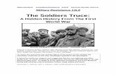 The Soldiers Truce - Military Project · The Soldiers Truce: ... Many leaders of the British Empire saw the new nationalistic Germany (since 1870–71) as a threat to their world