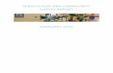 SeriousPlayPro.com Community Survey · 2017-04-10 · LEGO® introduced community approach for LEGO® SERIOUS PLAY® 5 years ago. ... Joyce Miller, Kristina Nyzell, Jim Paton, Robert