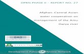 DPRN PHASE II REPORT NO. 27 X Afghan-Central Asian water ... · ‘Afghan-Central Asian water cooperation on management of the Amu Darya river: connecting ... in the context of Afghanistan