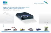 Separately Excited Electronic Motor Speed Controller€¦ · 2 Separately Excited Electronic Motor Speed Controller Model 12 SepEx ® Curtis PMC Model 1268 SepEx® controllers are