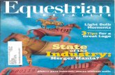 Equestrian Retailer- May & June 2008-Spurring Growth.pub ...products on time and at competitive prices, he says. Another perk of getting into the equestrian business is that it's much