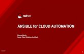 ANSIBLE for CLOUD AUTOMATION - Red Hatpeople.redhat.com/mlessard/mtl/presentations/sept2018/An...The Ansible project is an open source community sponsored by Red Hat. It’s also a