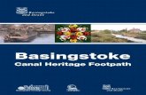 Canal heritage footpath - Basingstoke · PDF file 2017-07-17 · Mr A J Harmsworth’s last attempt to work a narrow boat through to Basingstoke Entrance to Basingstoke Wharf from