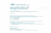 Australian Government Australian Skills Quality …...Australian Government Australian Skills Quality Authority Certificate o Registration This is to certify that Landmark Institute