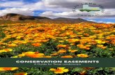 CONSERVATION EASEMENTS - Texas Land Trust Council · easements and talk with you about the potential of placing a conservation easement on your land. A list of TLTC member land trusts,
