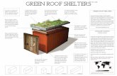 GREEN ROOF SHELTERS EST. 2008 - WordPress.com · 2012-08-21 · Green Roof Shelters design and build healthily biodiverse and self sustaining green-roofed structures. Unlike many