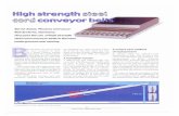 High strength steel cord conveyor b Bernd Kiisel, Phoenix ... · High strength steel cord conveyor b Bernd Kiisel, Phoenix Conveyor Belt Systems, Germany, discusses the use ofhigh