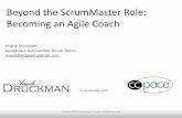 Beyond the ScrumMaster Role: Becoming an Agile Coach · Professional Agile Coaching® • An overview of common agile practices and when each is appropriate to use • Assessing your