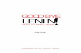 GOOD BYE LENIN -   ...

q = 103 Summer '78 Goodbye Lenin! Transcription by Vaclav LUKAS, fixed by Steven Yann Tiersen con P 4
