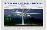 Stainless Steel – Expanding Horizon · This could become a role model project for Rural India, if perused systematically. Designers and fabricators Stallion Stainless #173, #2A