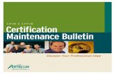 CPIM & CFPIM Certification Maintenance Bulletin - APICS … · 2014-05-28 · APICS CPIM program is divided into five process-oriented topic areas to provide participants with the