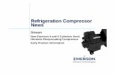 Refrigeration Refrigeration Compressor Compressor ... · PDF file Modbus Read/Write Communication With System Controller Alarm Reset From System Controller Additional Functionality