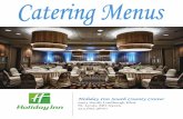 Holiday Inn South County Center ... Holiday Inn South County Center ~ 6921 South Lindbergh Blvd., St. Louis, MO 63125 ~ 314.892.3600 Boxed Lunches All Boxed Lunches are Served with