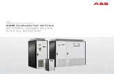 LOW VOLTAGE AC DRIVES ABB industrial drives ACS880, single ... · All ACS880 drives have a choke for harmonic filtering, a Modbus RTU fieldbus interface, and safe torque off functionality