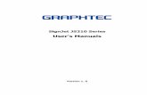 User's Manuals - Graphtec Corporation · SignJet JS310 Series User's Manuals I.5 I.6 Choosing Printer Installation Place Put printer at a horizontal and stable place with enough space;