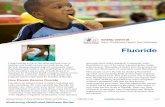 Fluoride - ECLKCNational Center on Early Childhood Health and Wellness 1-888-227-5125 health@ecetta.info 6 of 7 Emracing Health and Wellness eries For Your Family Newsletter