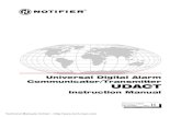 Universal Digital Alarm Communicator/Transmitter UDACT UDACT.pdf · cations, signaling, and/or power. If detectors are not so located, a developing fire may damage the alarm system,